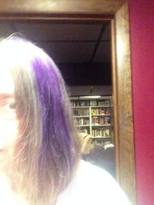 Purple hair 7-17